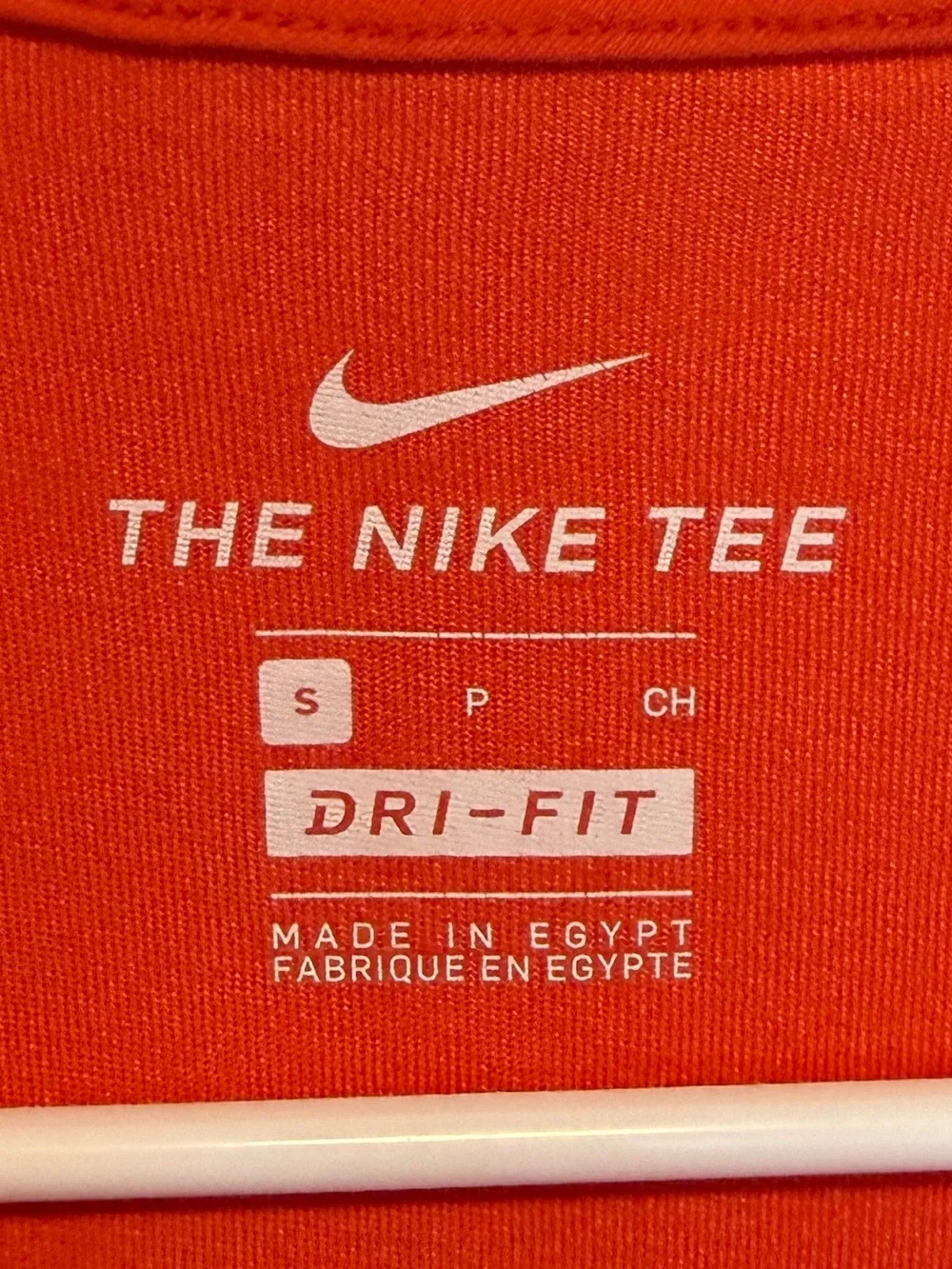 Nike Men’s Orange Long-Sleeve ELITE Performance Tee